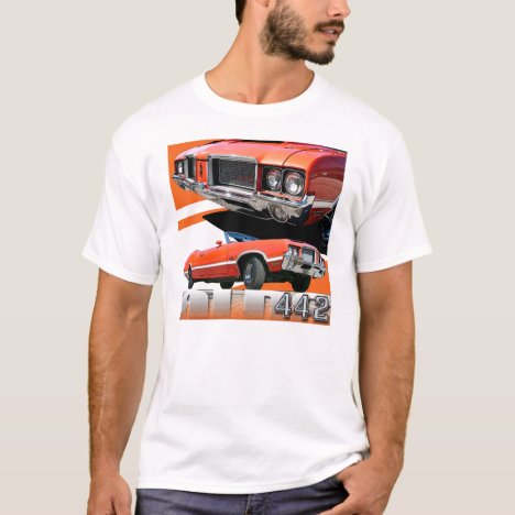 Oldsmobile Cutlass Men's T-Shirts, Custom Olds Cutlass 442 Shirts ...