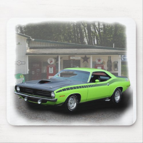 1970 Plymouth AAR Cuda Mouse Pad