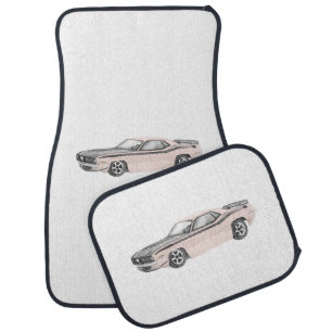 1970 Plymouth Barracuda Car Mat