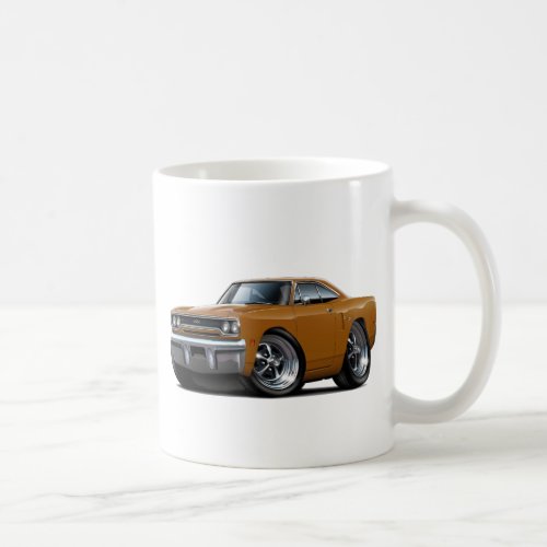 1970 Plymouth GTX Brown Car Coffee Mug 1970 Plymouth GTX Brown Car Coffee Mug