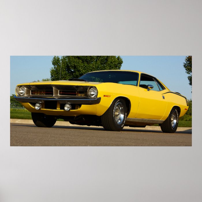 1970 Plymouth Hemi Cuda Poster