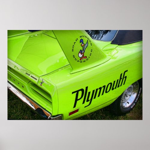 1970 Plymouth Superbird Poster