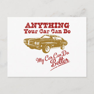 1970 Pontiac GTO 455 "JUDGE" Postcard