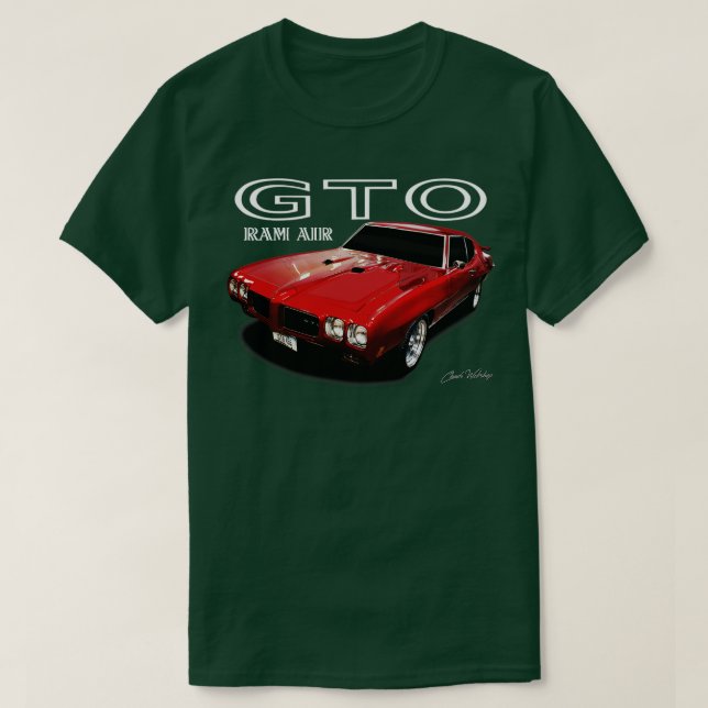 1970 Pontiac GTO T-Shirt (Design Front)