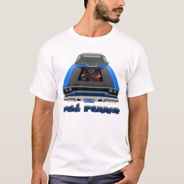 1970 Road Runner Blue T-Shirt (Front)