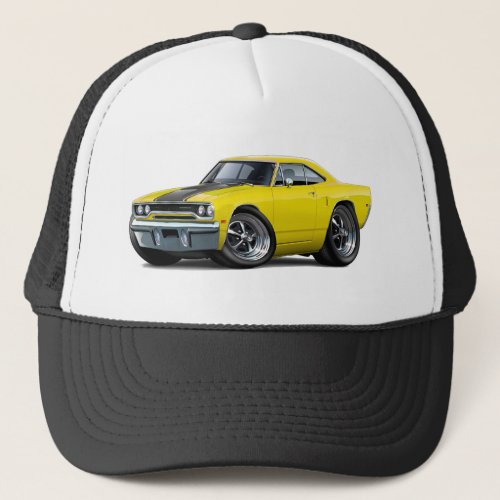 1970 Roadrunner Yellow_Black Trucker Hat