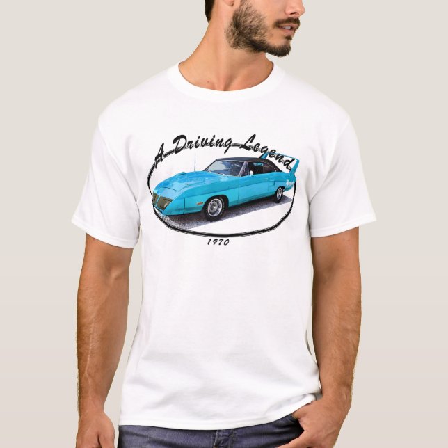 1970_superbird_blue.png T-Shirt (Front)