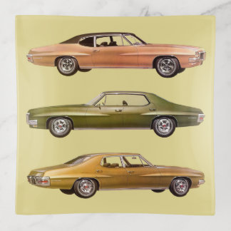 1970 three muscle cars trinket tray