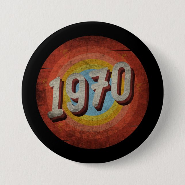 1970 VINTAGE BUTTON (Front)