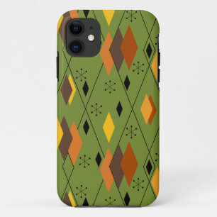 1970s Atomic Diamonds iPhone 11 Case