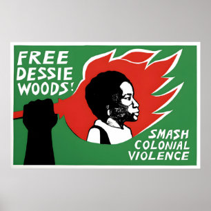 1970s Black Panther Poster Free Dessie Woods