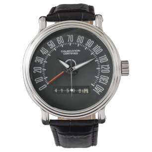 1970s Classic Police Car Speedometer Watch