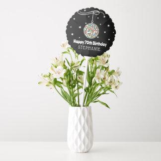 1970s Disco Ball 70th Birthday Disco Party Retro Balloon