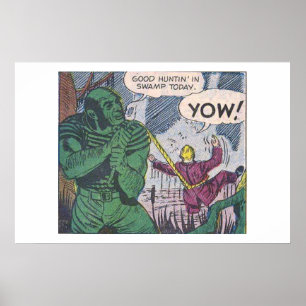 1970s Golden age horror comics   scary retro comic Poster