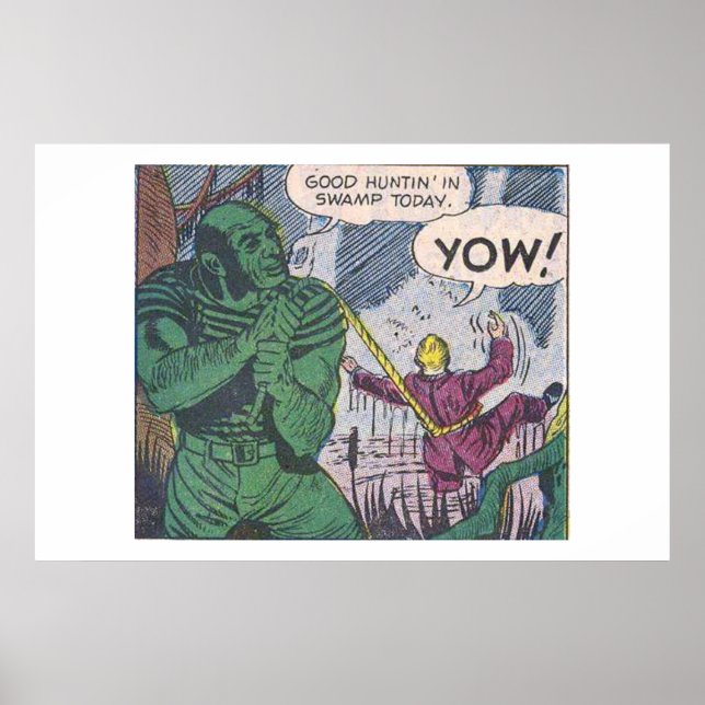 1970s Golden age horror comics | scary retro comic Poster (Front)