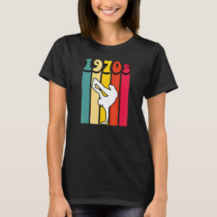 1970s Hip Hop Break Dancing Retro Vintage Back To T-Shirt
