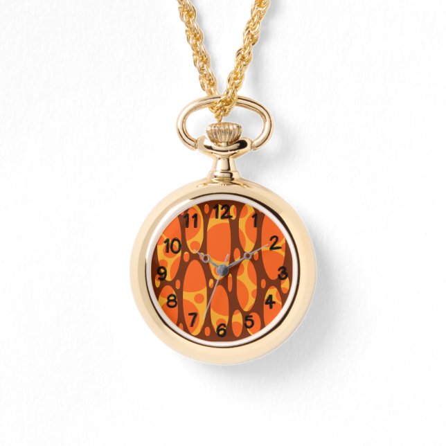 1970s Layered Ovals  Watch (Front)