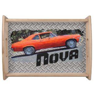 1970s Nova Muscle Car Serving Tray
