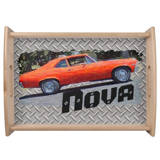 1970s Nova Muscle Car Serving Tray (Front)