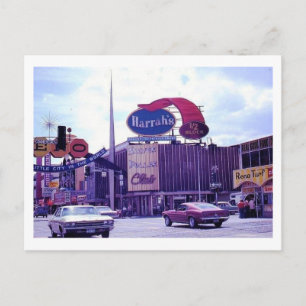 1970s Reno Nevada Street Scene Postcard