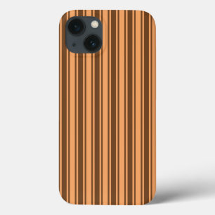 1970s retro brown candy stripes Case-Mate iPhone c iPhone 13 Case