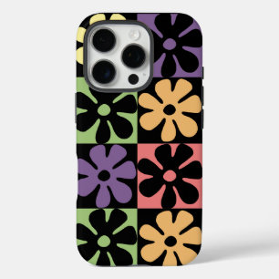 1970s Retro Daisies iPhone 16 Pro Case