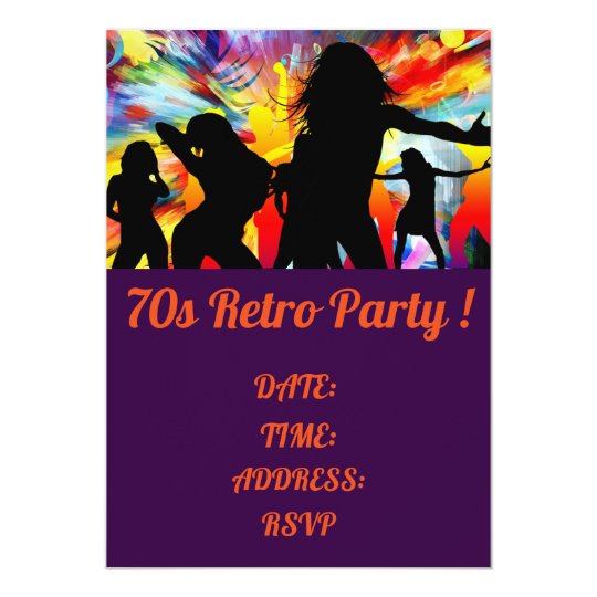 1970S Party Invitations 10