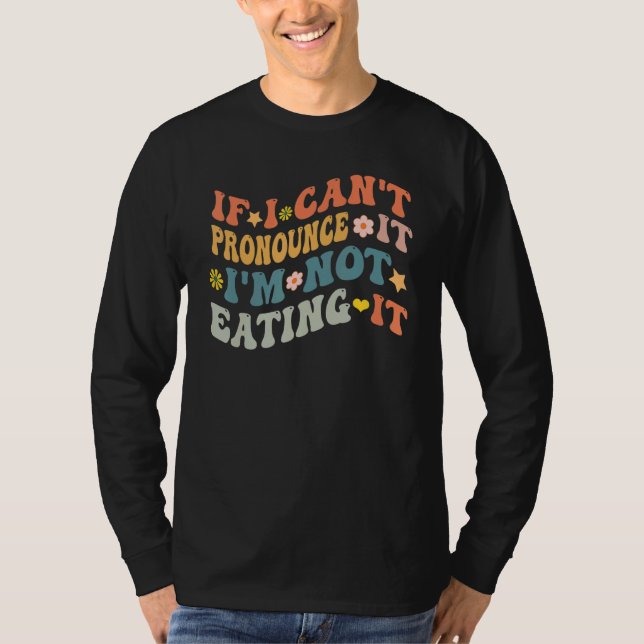 1970s Retro Vegan Farm To Table Organic Eating Veg T-Shirt (Front)