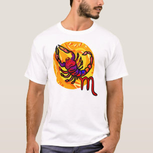 1970s style Scorpio Scorpion with Symbol T-Shirt
