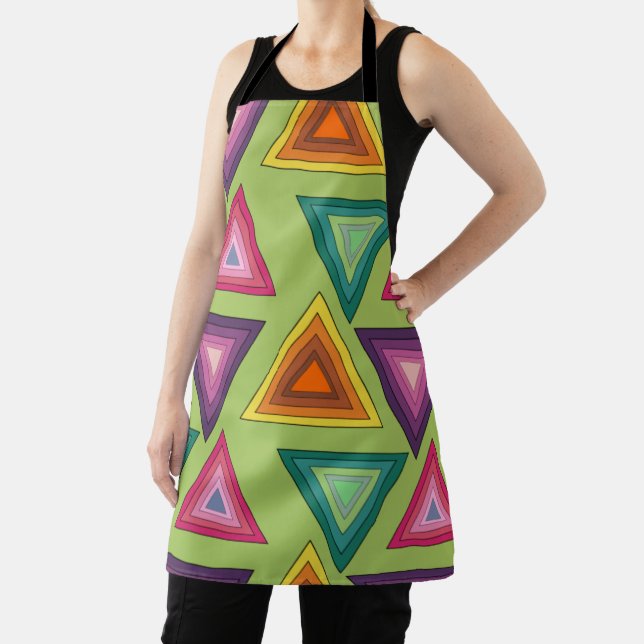 1970s Triangles  Apron (Insitu)
