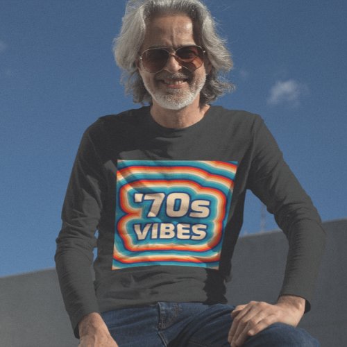 1970s vibes 70s vibes BOOMER HIPSTER T_SHIRTS
