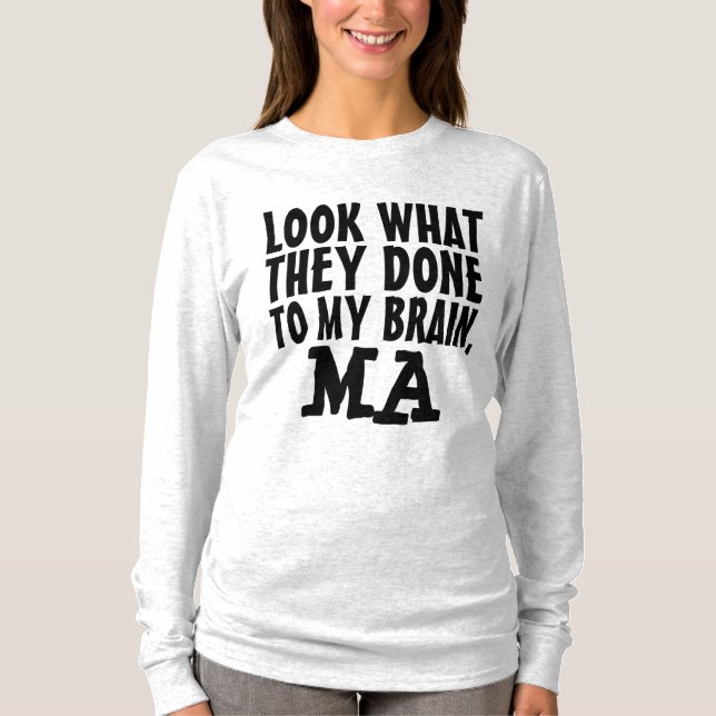 1970'S VINTAGE 'LOOK WHAT THEY DONE' T-Shirts (Front)