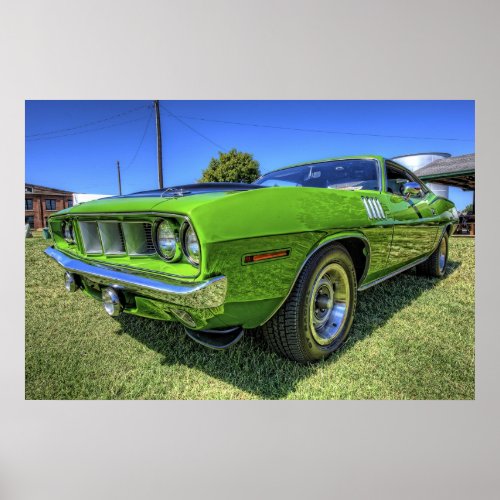1971 340 'Cuda in HDR Poster