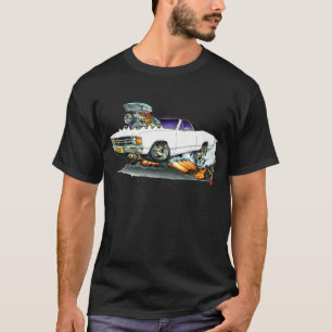 1971-72 El Camino White-Black Truck T-Shirt