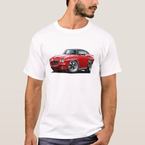 1971_72 GTO Red_Black Top Car