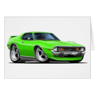 1971-72 Javelin Lime Car Cards