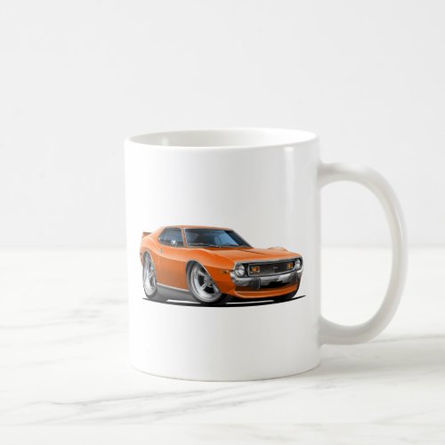 1971-72 Javelin Orange Car Coffee Mug