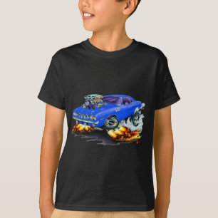 1971-73 Cuda Blue Car T-Shirt