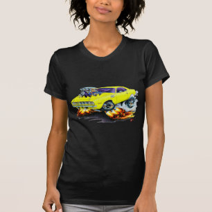 1971-73 Cuda Yellow Car T-Shirt