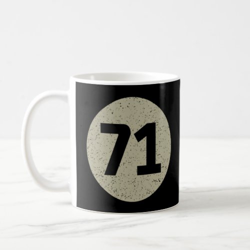 1971 Birth Year Retro Science Nerd Geek Milestone  Coffee Mug