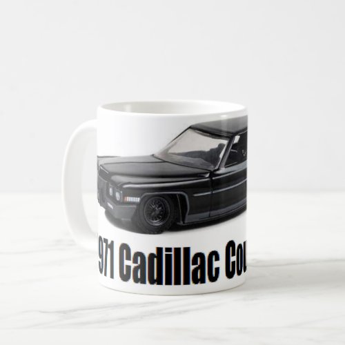 1971 Cadillac Coupe DeVille Lowrider Coffee Mug