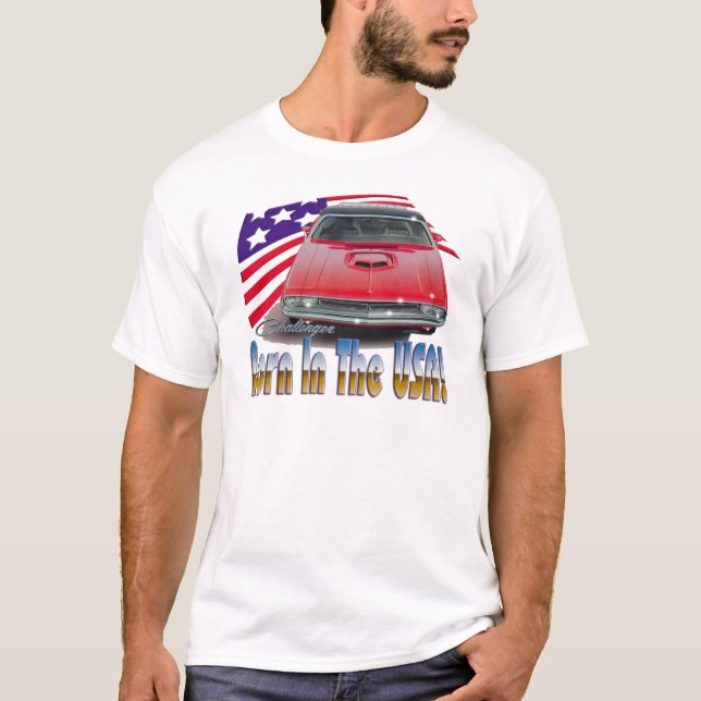 1971 Challenger Convertable T-Shirt (Front)