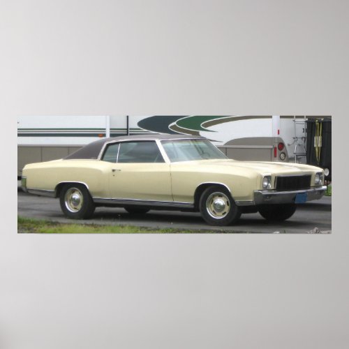 1971 ChevroletChevy Monte Carlo Poster