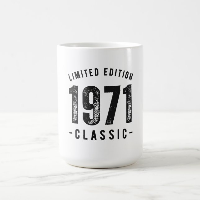 1971 Classic Birth Year Coffee Mug (Center)