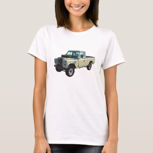 1971 Land Rover Pickup Truck T_Shirt