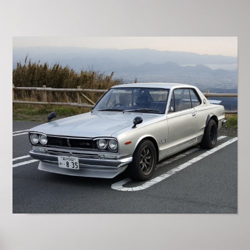 1971 Nissan Skyline 2000GT GT_R Poster