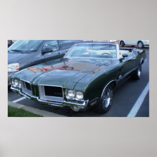 1971 Oldsmobile 442 Convertible Poster