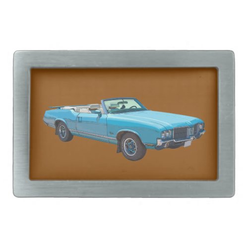 1971 Oldsmobile Cutlass Supreme Muscle Car Belt Buckle