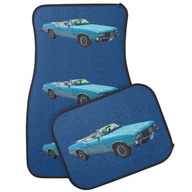 1971 Oldsmobile Cutlass Supreme Muscle Car Car Mat (Set)