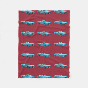 1971 Oldsmobile Cutlass Supreme Muscle Car Fleece Blanket
